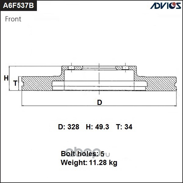 A6F537B ADVICS  