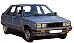  RENAULT 11 (B/C37_) 1.4 Turbo (B/C375) 1986 -  1988