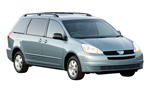  TOYOTA SIENNA 3.3 4WD (MCL25_) 2003 -  2009