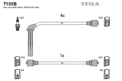 T105B TESLA   