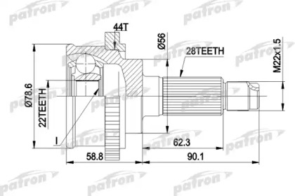 PCV3850A PATRON  ,  