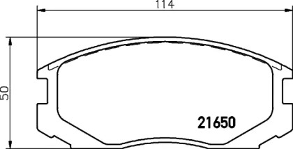 8DB 355 027-121 HELLA PAGID   ,  