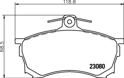 8DB 355 016-671 HELLA PAGID  