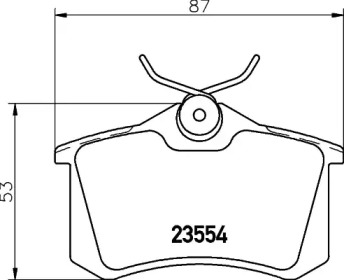 8DB 355 019-911 HELLA PAGID   ,  