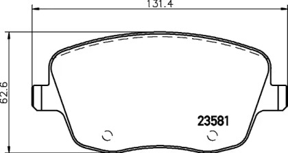 8DB 355 018-801 HELLA PAGID  