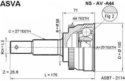 NS-AV-A44 ASVA  ,  