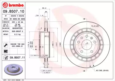 09.B507.11 BREMBO  